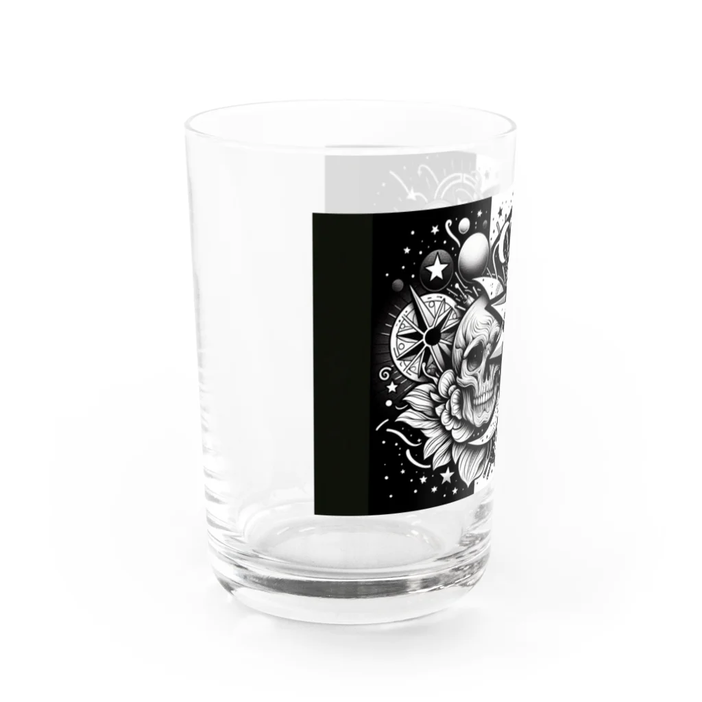 subamiraのスカルスター Water Glass :left