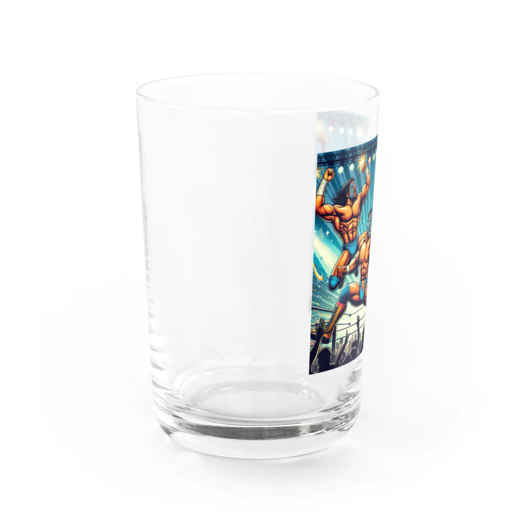 dai-k_1977のプロレスラー Water Glass :left