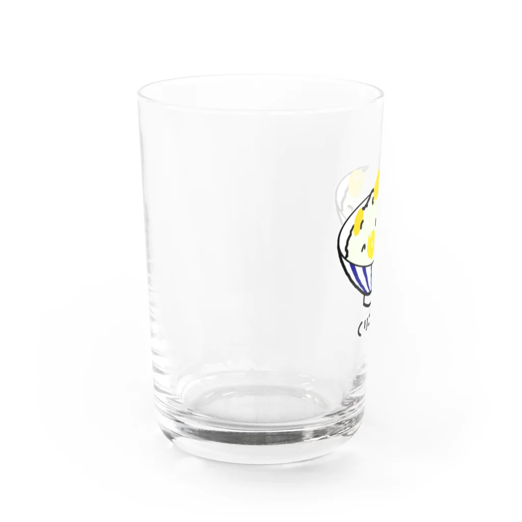 脂身通信Ｚの栗ごはん♪240506 Water Glass :left