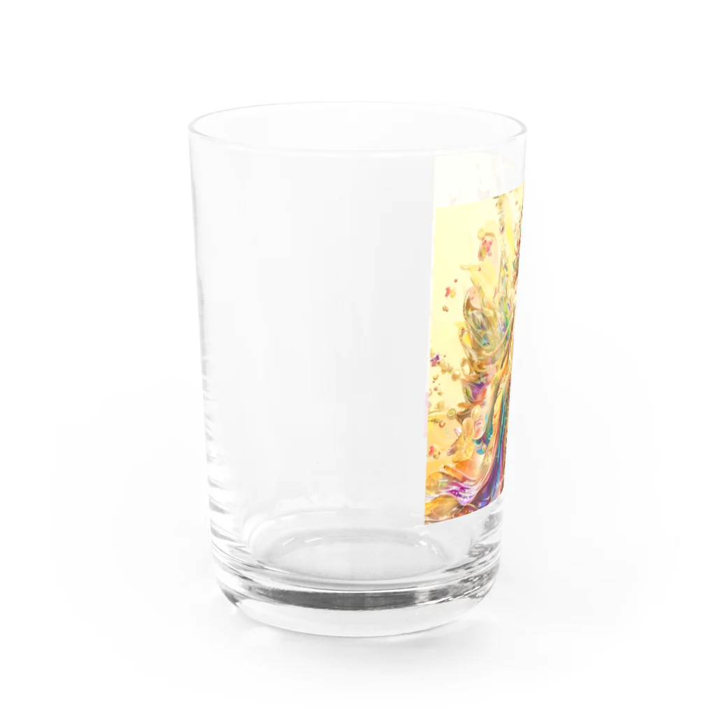 infinityblessing_artworldのInfinityBlessingArtWorld観音 Water Glass :left