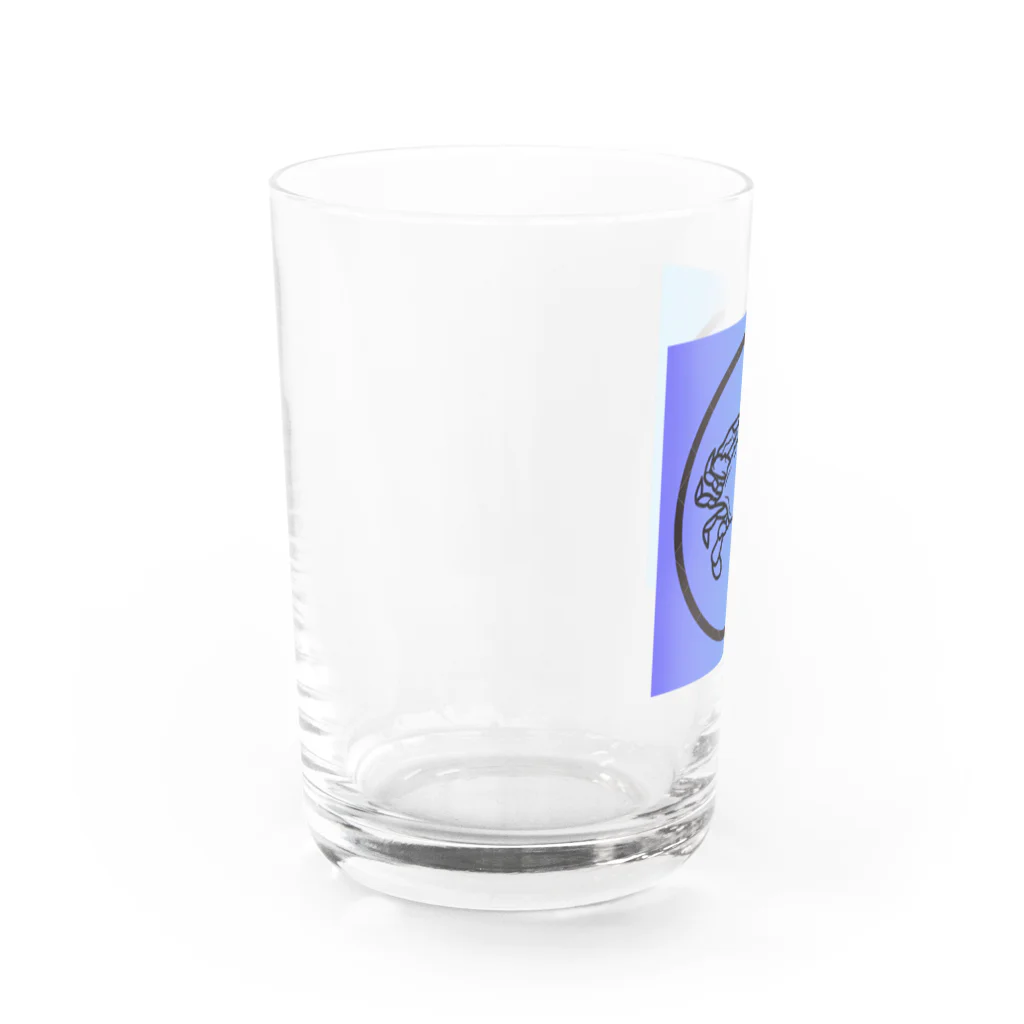 ガザミ香々地のガザミ Water Glass :left