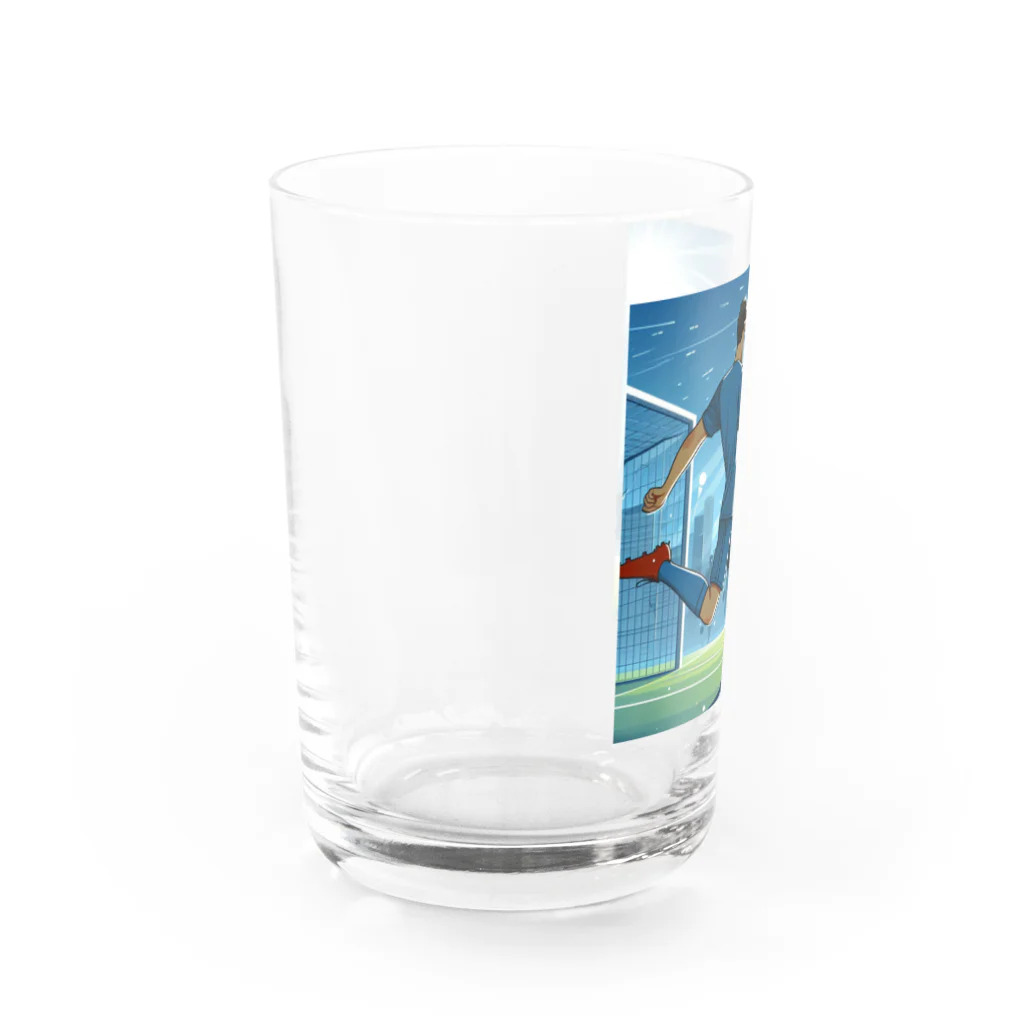 GUNSUNのサッカー Water Glass :left