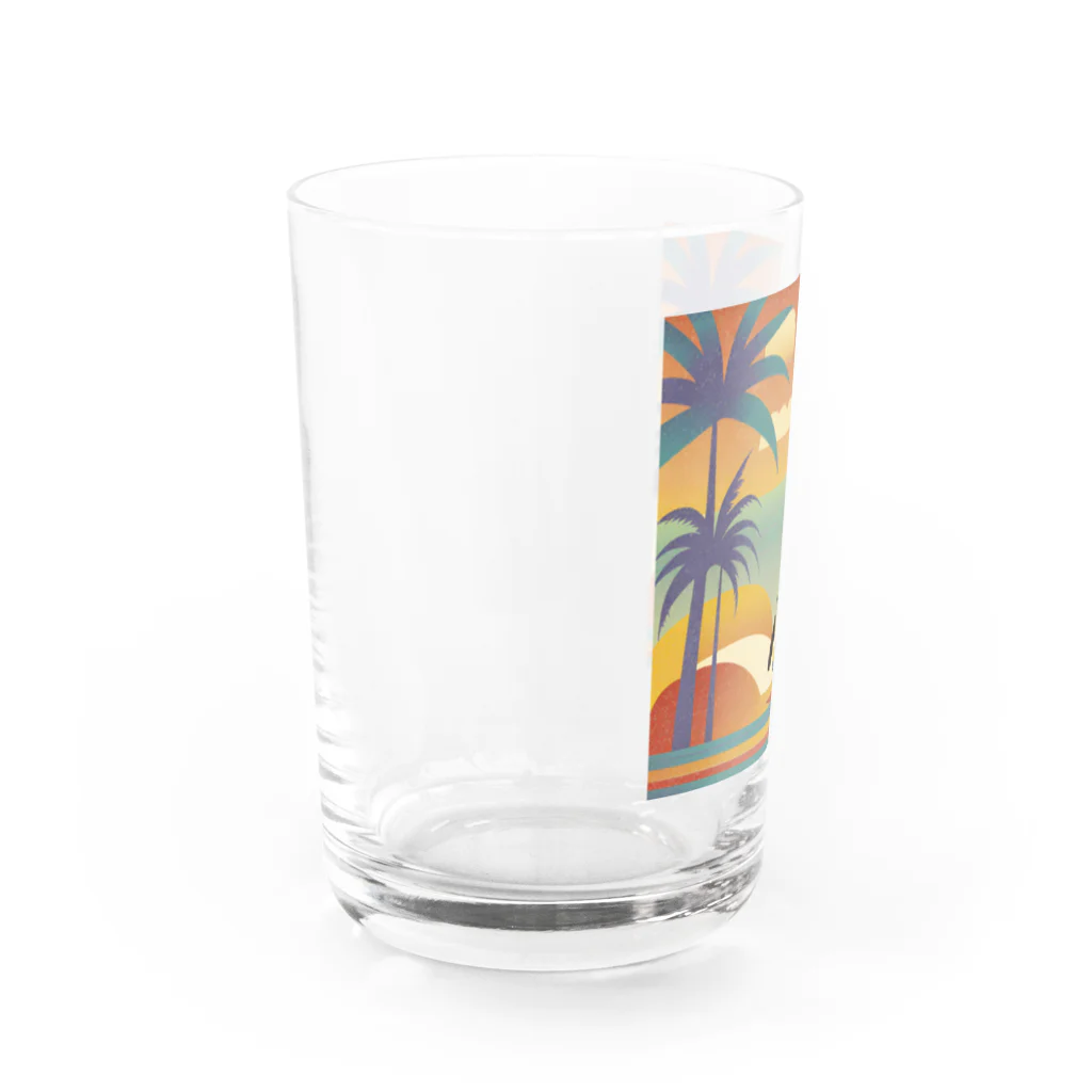 さゆっちのハワイ女子のグッズ Water Glass :left