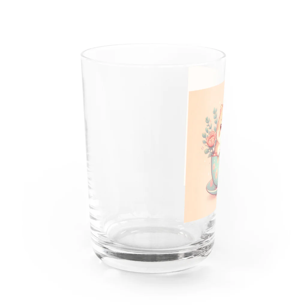 leo_leonのキュートな猫 Water Glass :left