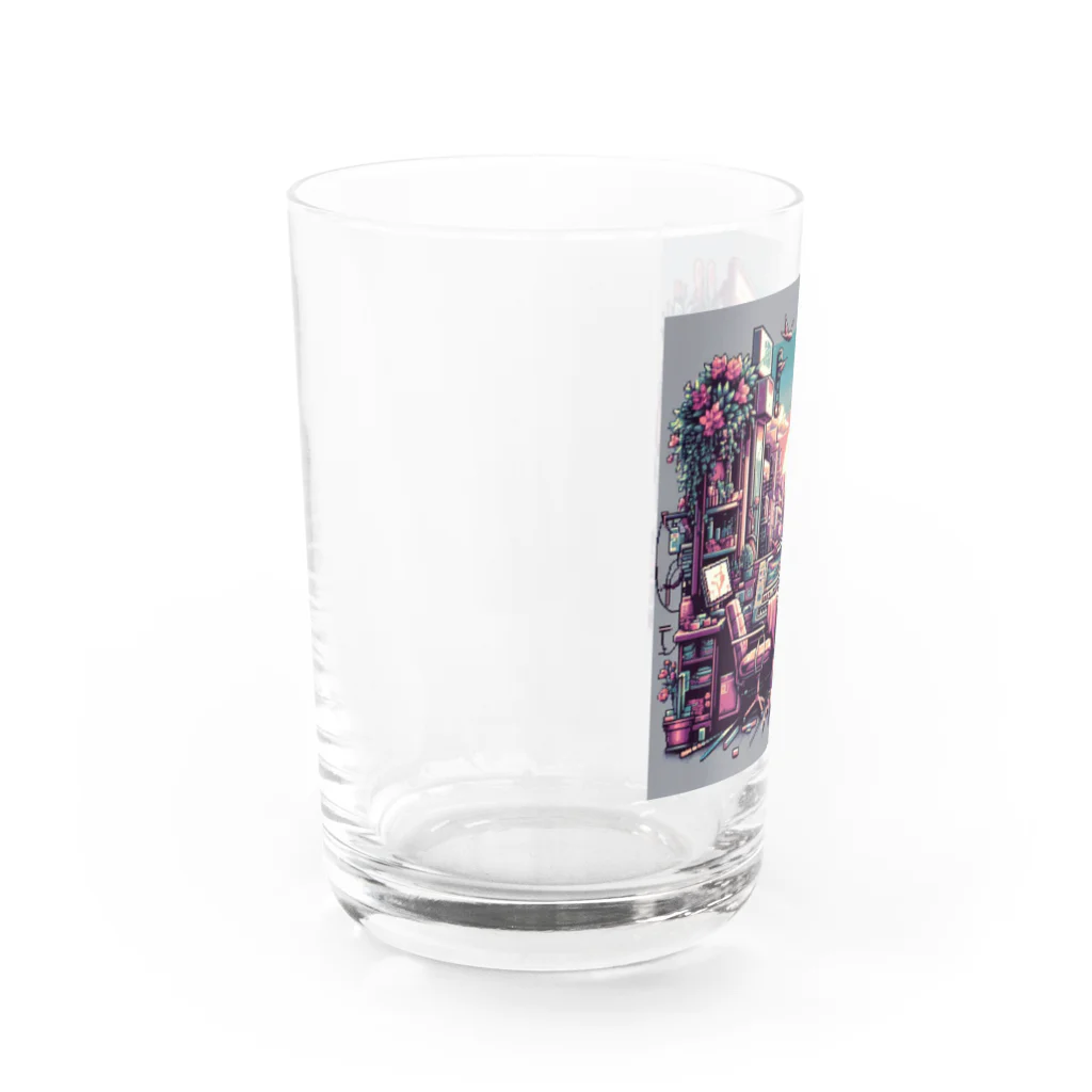 ドット屋のドット絵 新しい世界 Water Glass :left