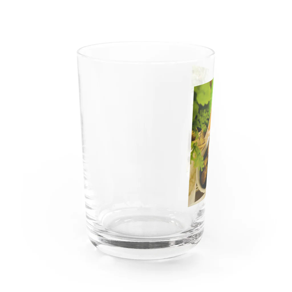 Mizuki・ASIA CATのコルク集め Water Glass :left