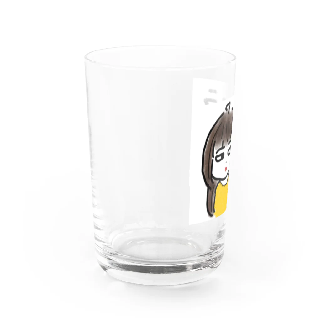 あかりともる。のラーメンください Water Glass :left