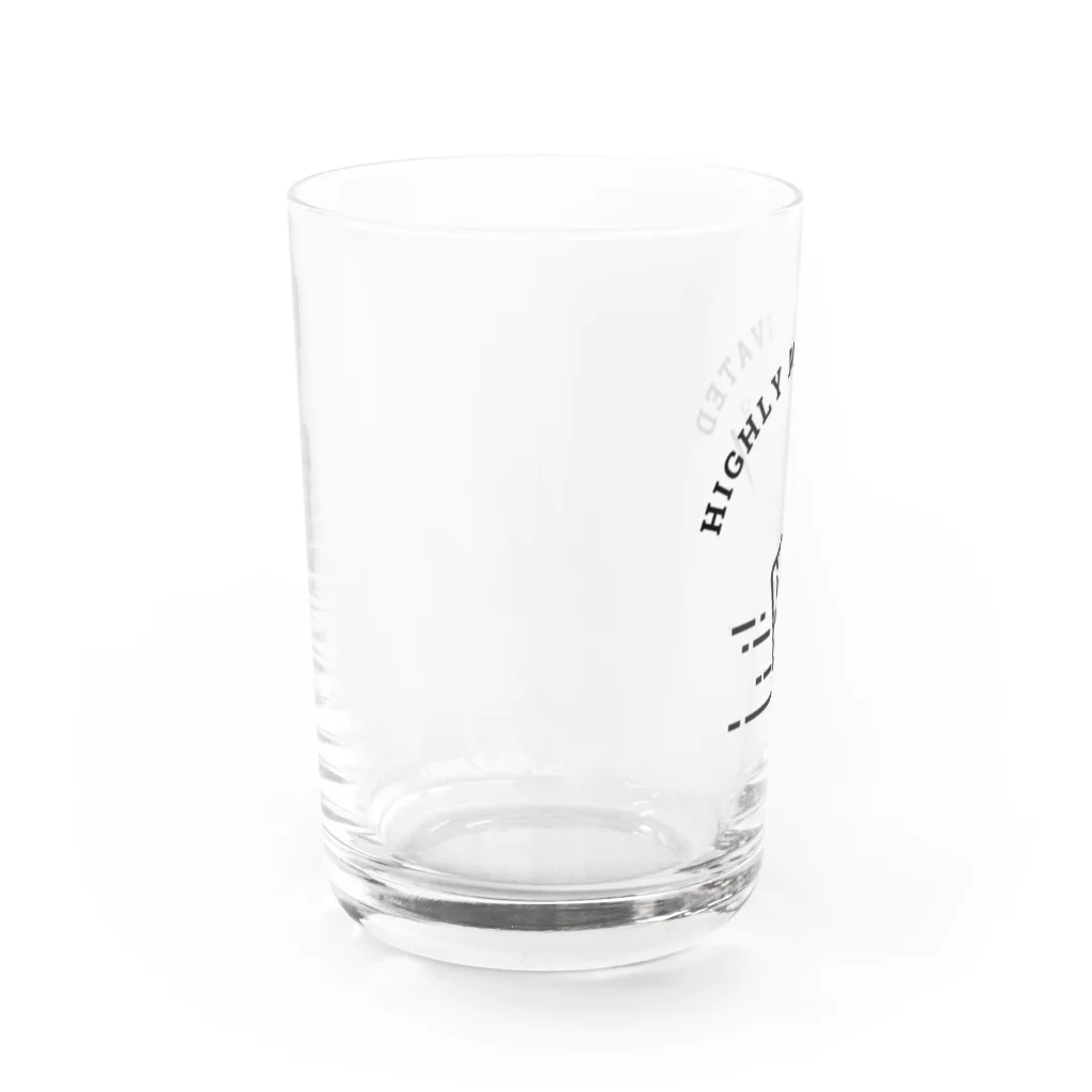 CHIBE86の運動会や競技用♡やる気十分、頑張る！頑張ろう！ Water Glass :left