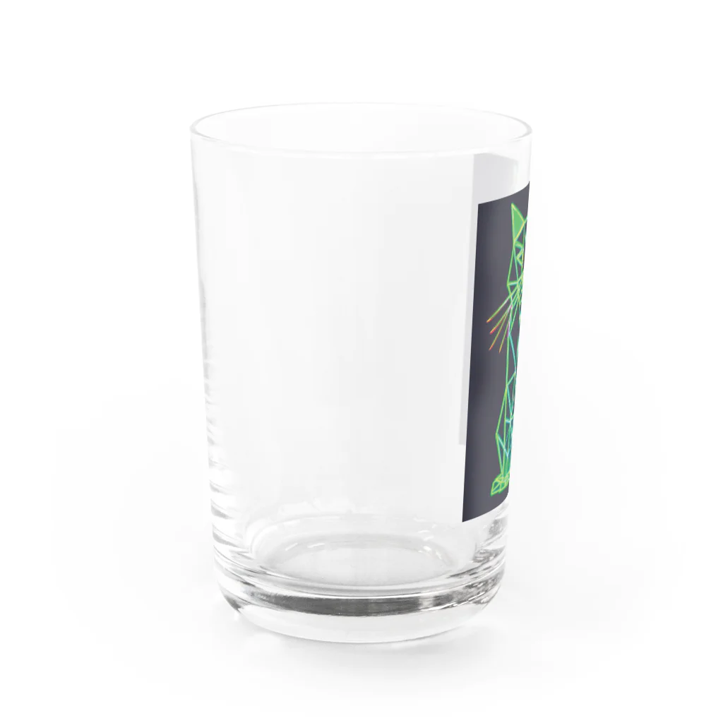 designinglab-itemsのMyaoneon（ミャオネオン） ネオ大将 Water Glass :left