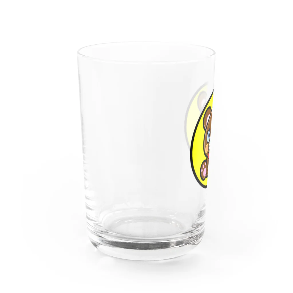 Kouzou Arima art shopのテディベアに憧れて Water Glass :left