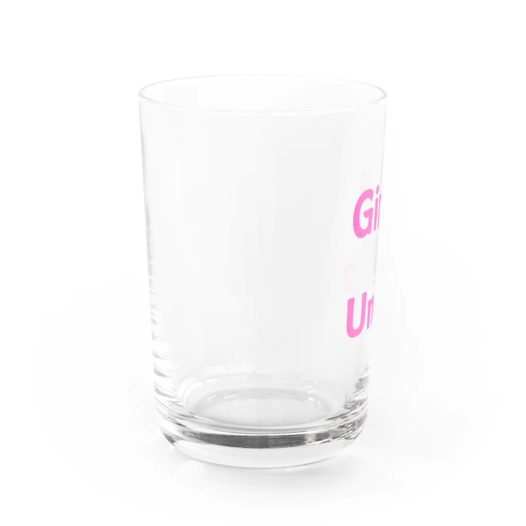 あい・まい・みぃのGirls Unite-女性たちが団結して力を合わせる言葉 Water Glass :left