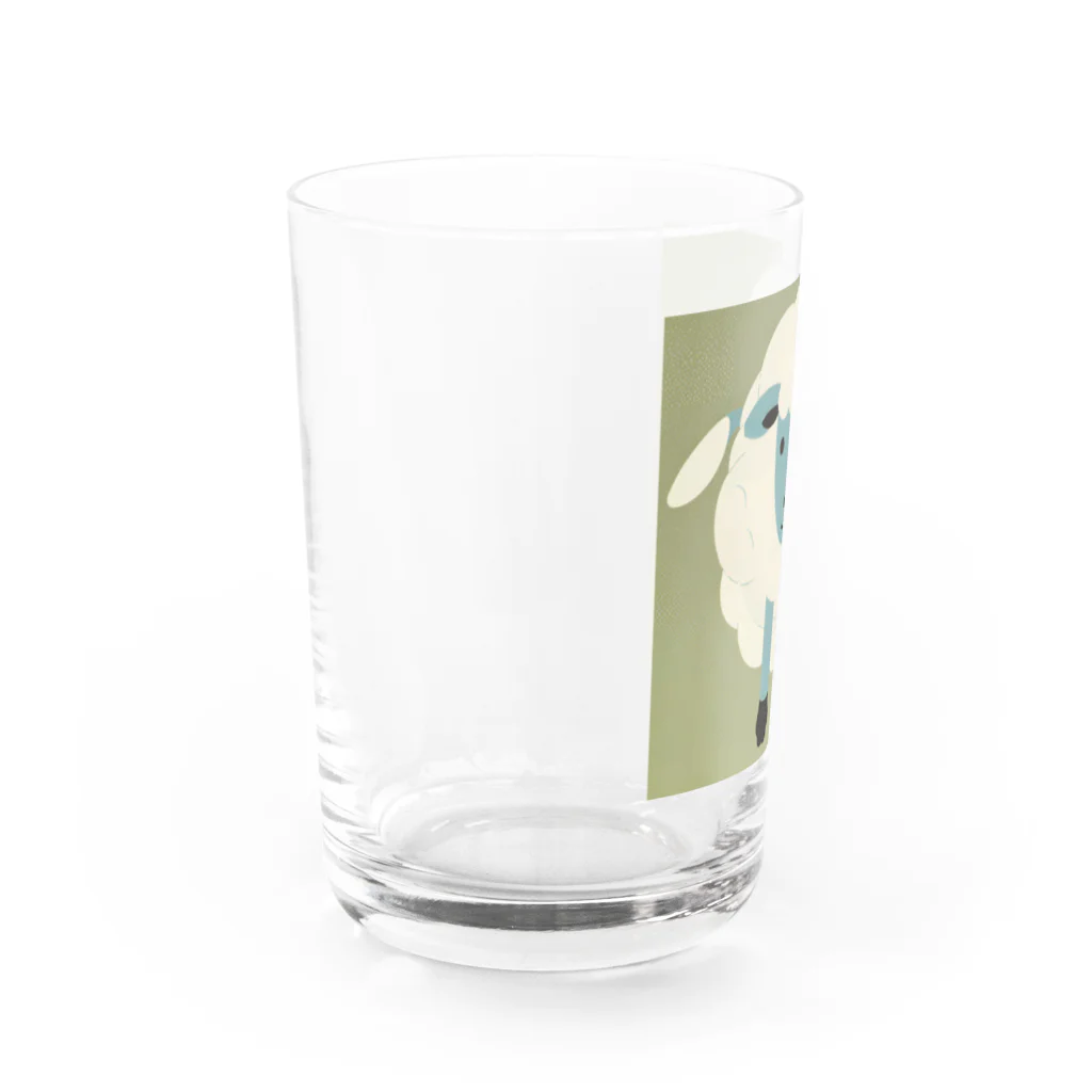 AIMAISの羊 Water Glass :left