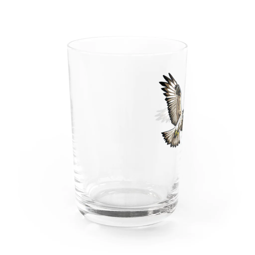 J-SHOPのピクセルアート　はやぶさ Water Glass :left