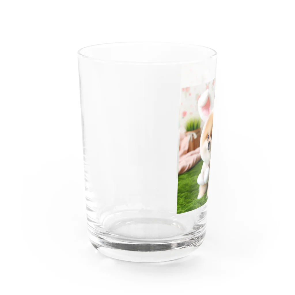 meg_milkのポメちゃん Water Glass :left