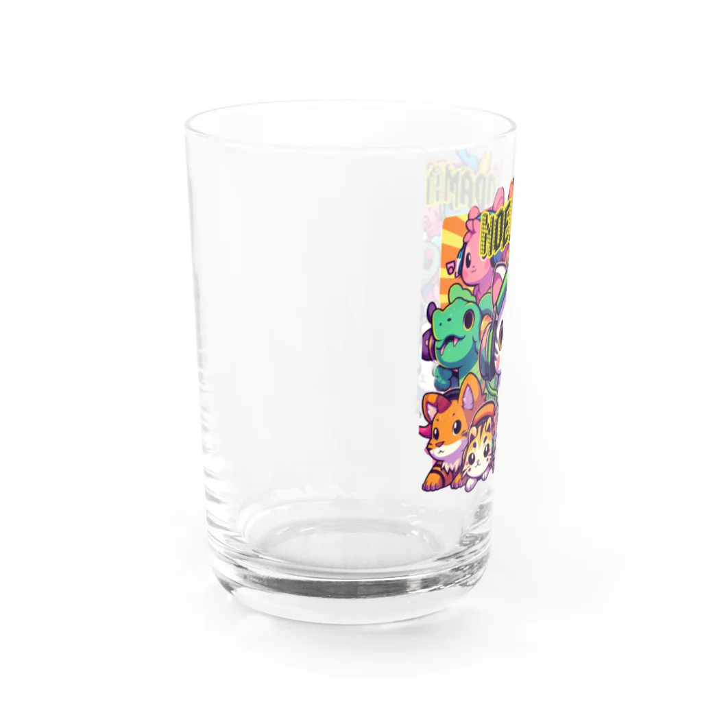 のだまクリエイターズらぼのにゃんアニマル軍団 Water Glass :left