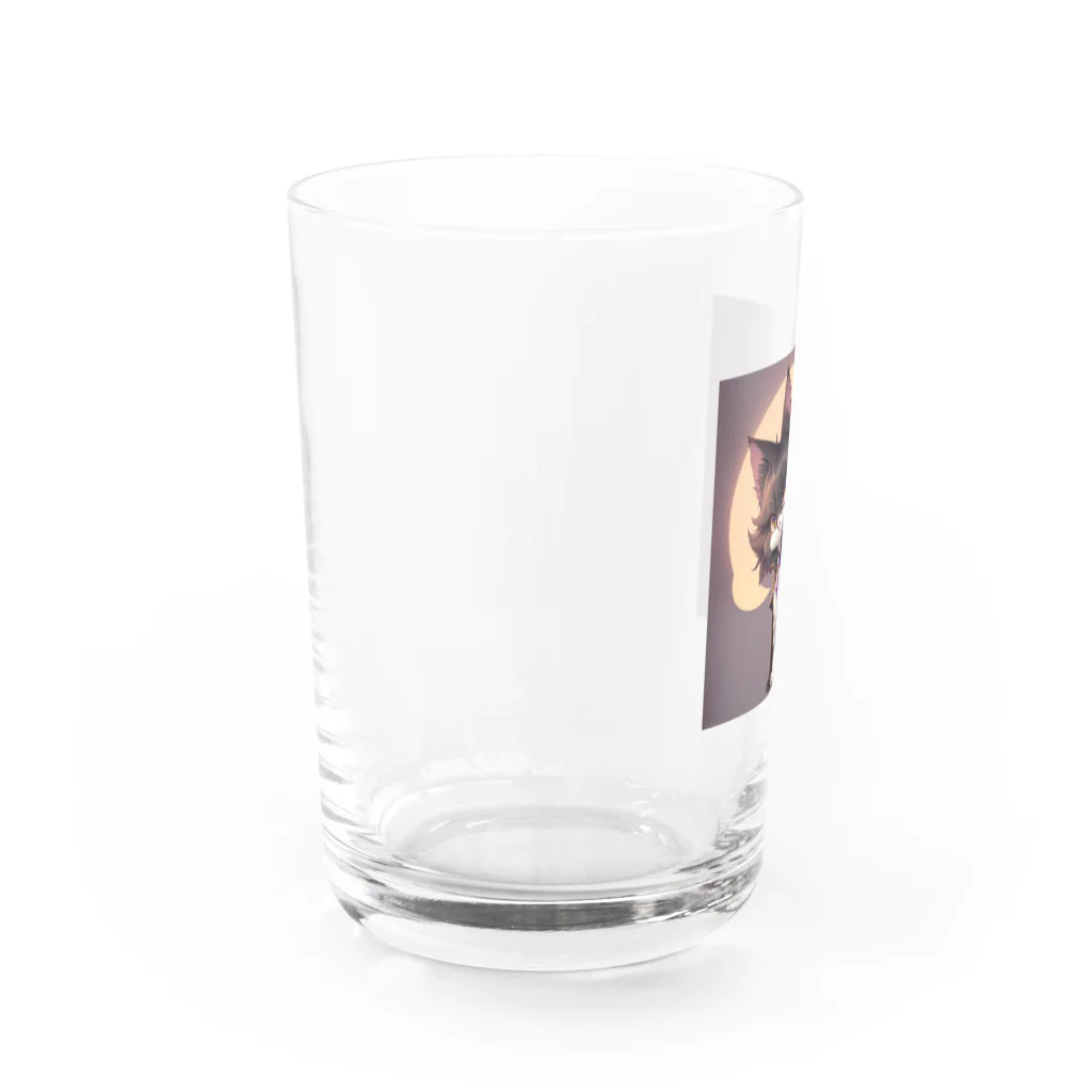 キュート＆クールのネコ伯爵 Water Glass :left