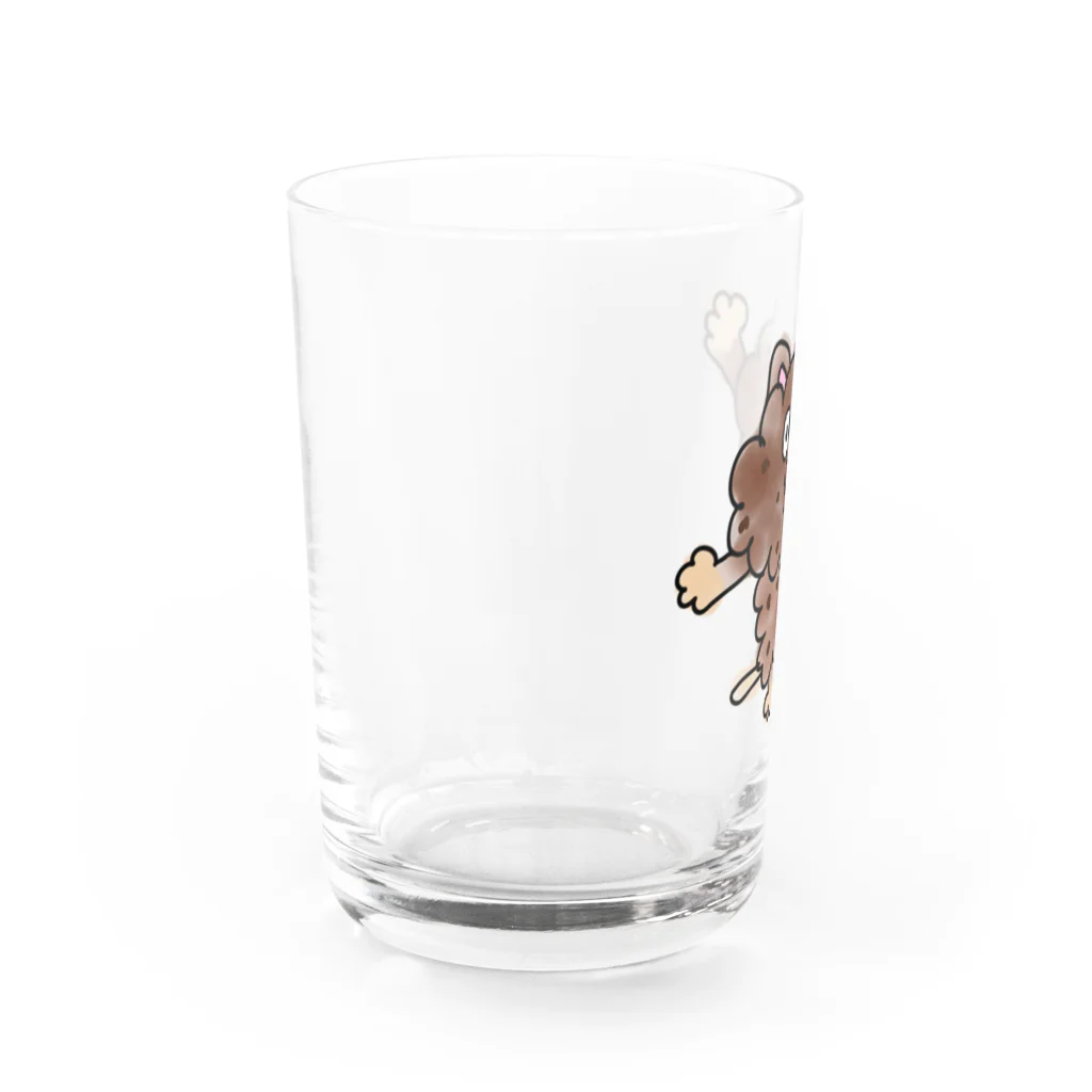 anomimiusのcookiedog ★ chocolate chip  Water Glass :left