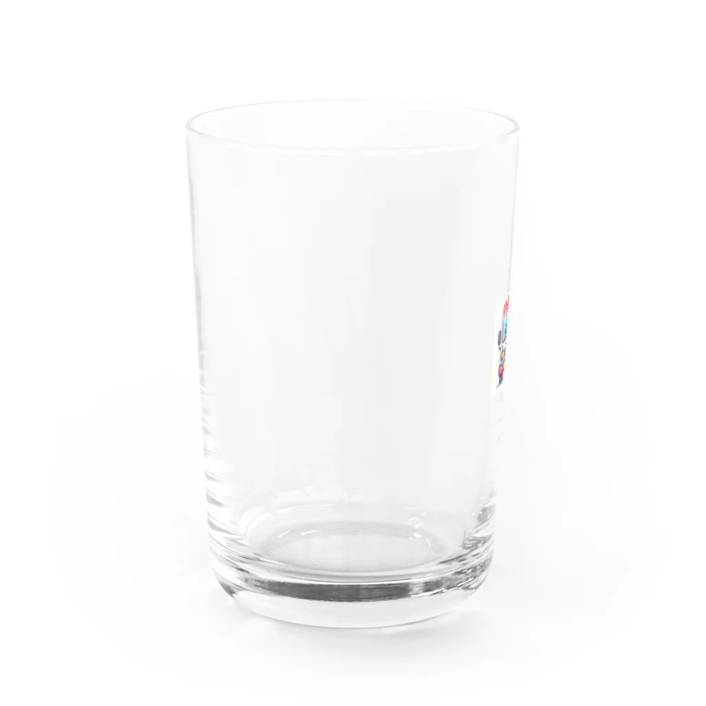 軽貨物の軽貨物くん Water Glass :left