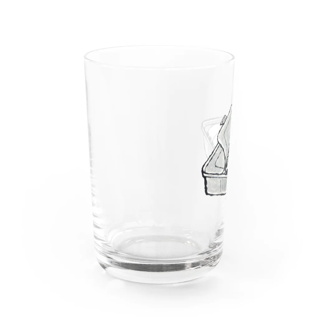 サトウノリコ*のペンギンCAN Water Glass :left