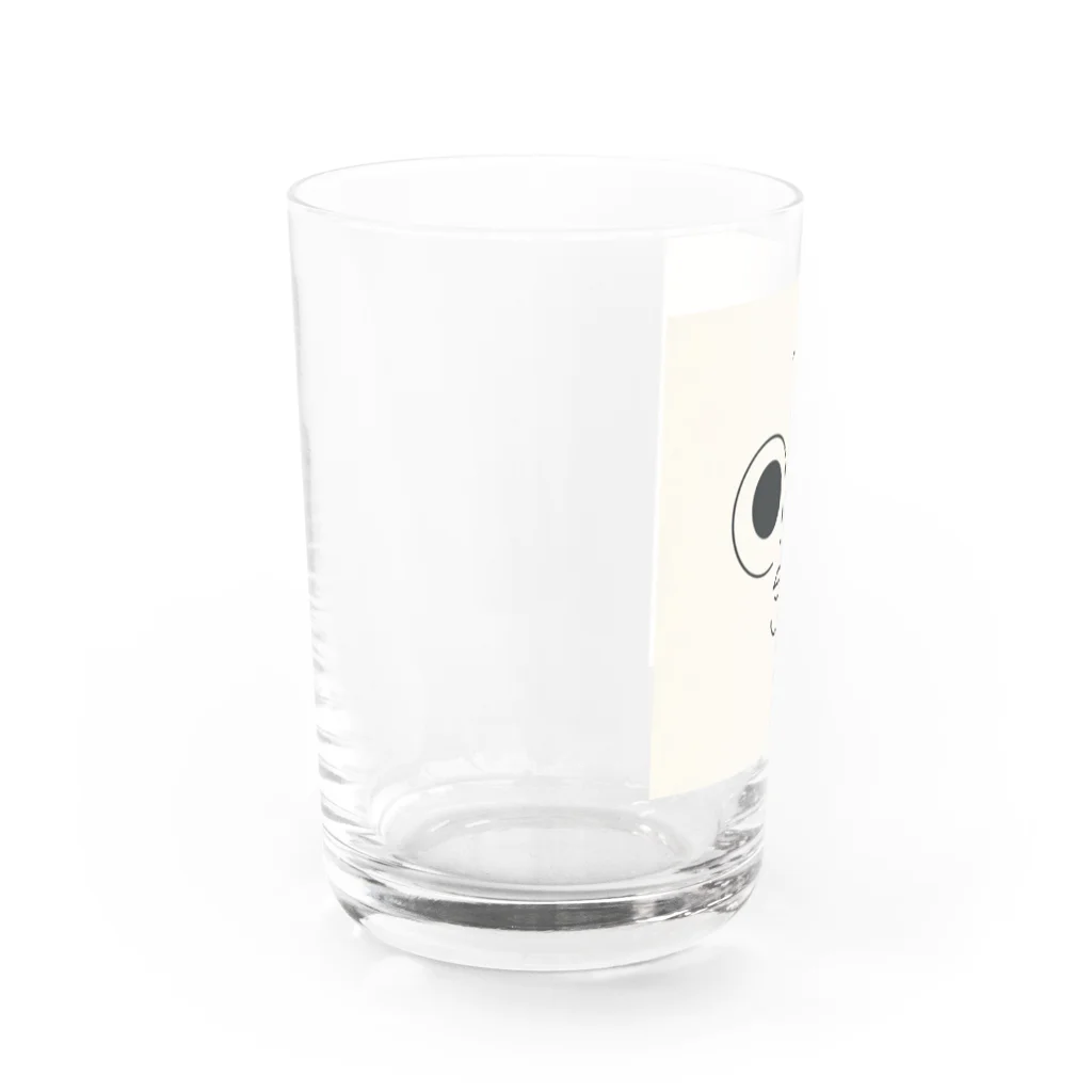 pasupasuの線の人　正面 Water Glass :left