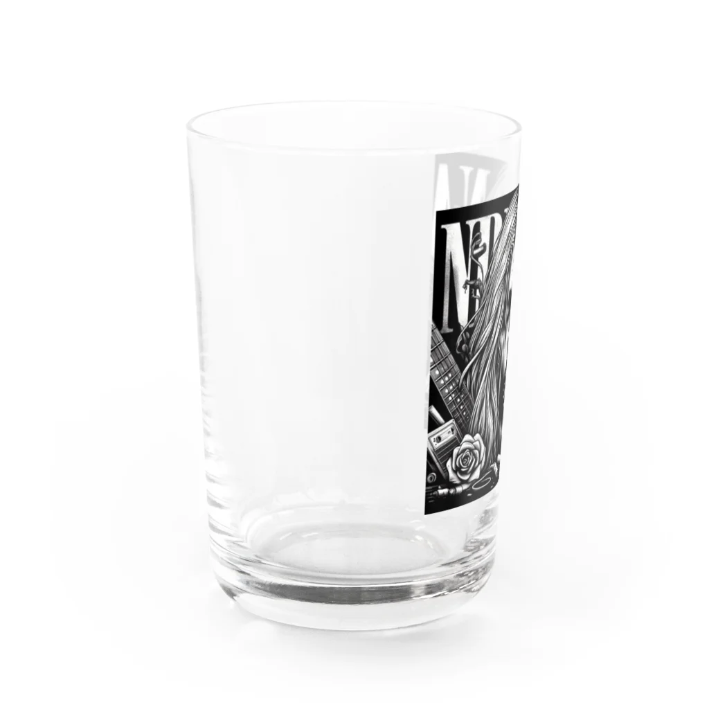 お店屋さんのバンド系グッズ Water Glass :left