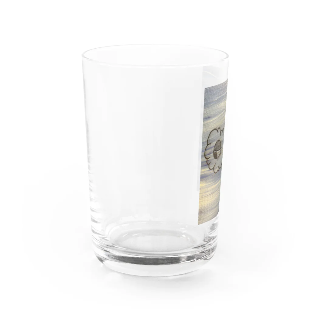 子供画伯知郷(Chiii)goods shopのクモレディーデザイン Water Glass :left