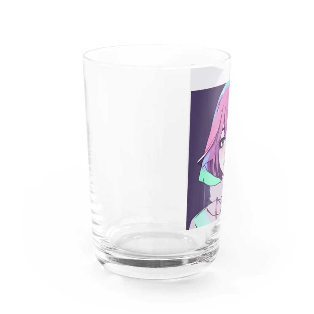 近未来美少女「オッドアイ」の近未来美少女「オッドアイ」 Water Glass :left