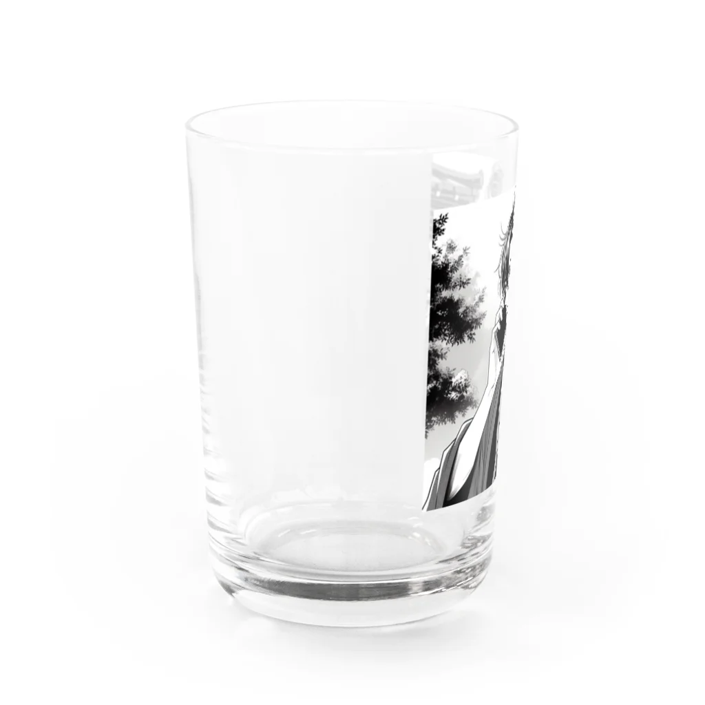 namidamakiのスマホ侍 Water Glass :left