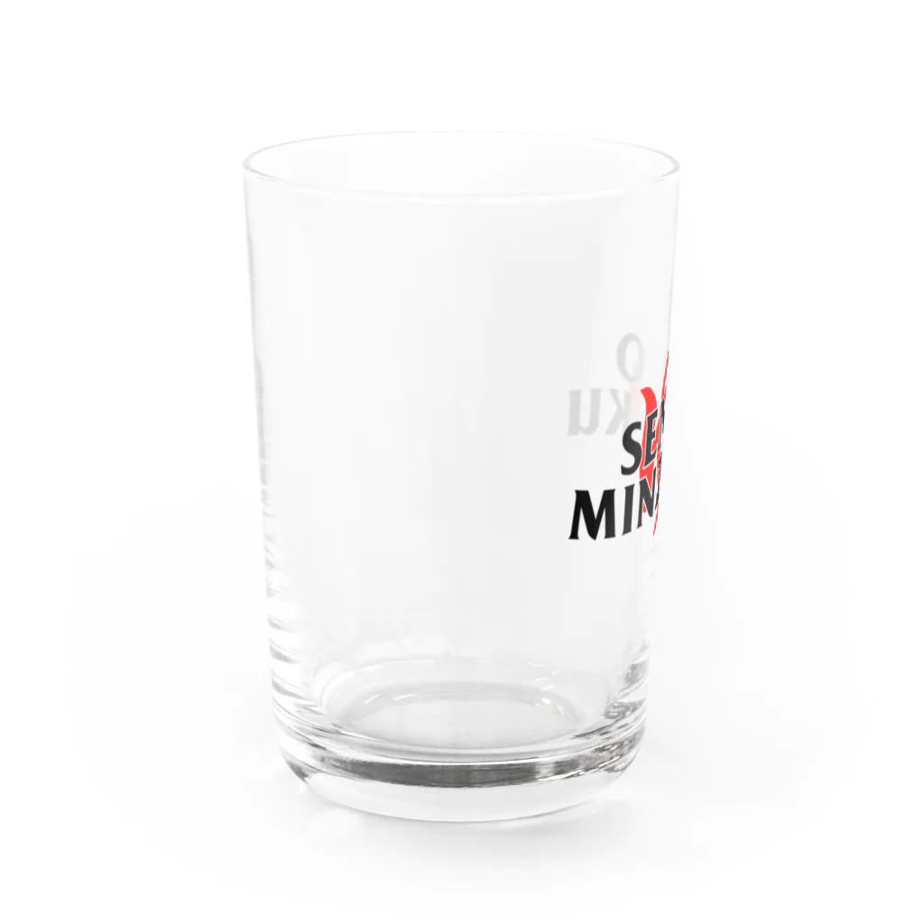 銭湯民族のAnti Fashion Sauna Club Water Glass :left