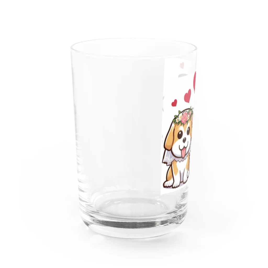 HERAX(へラックス）2号店の犬猿の仲～愛の力で仲良し～ Water Glass :left