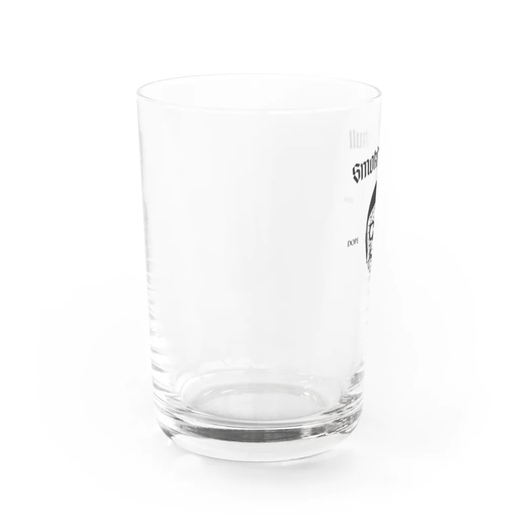 CHIBE86のスモーキングスカル 2024 Water Glass :left