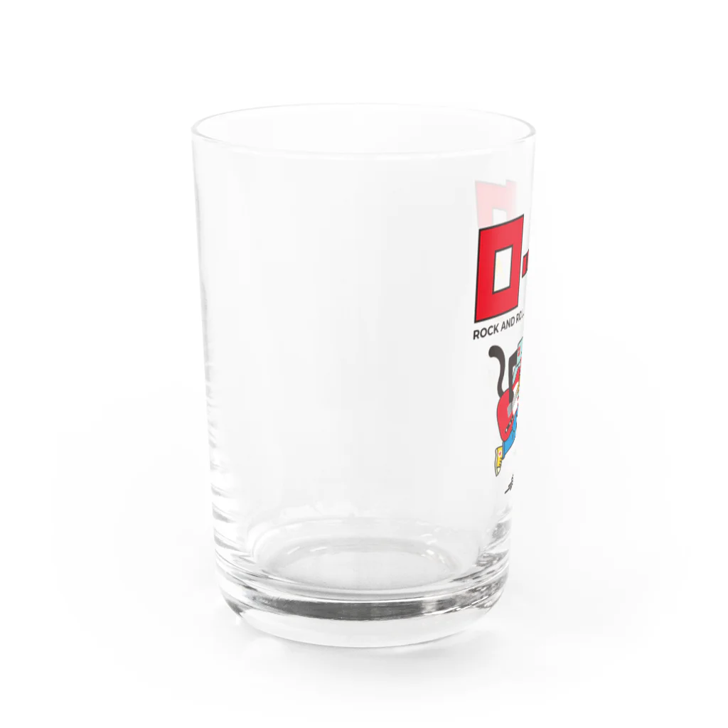 hiropo3のロケンロールねこ Water Glass :left