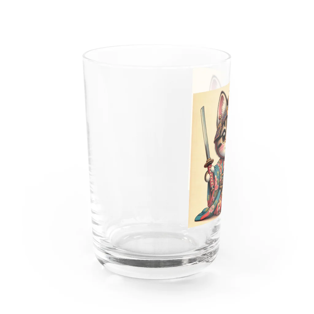 SAMURAIのネコSAMURAI Water Glass :left