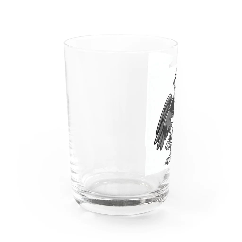 namidamakiの細マッチョ　イーグル Water Glass :left