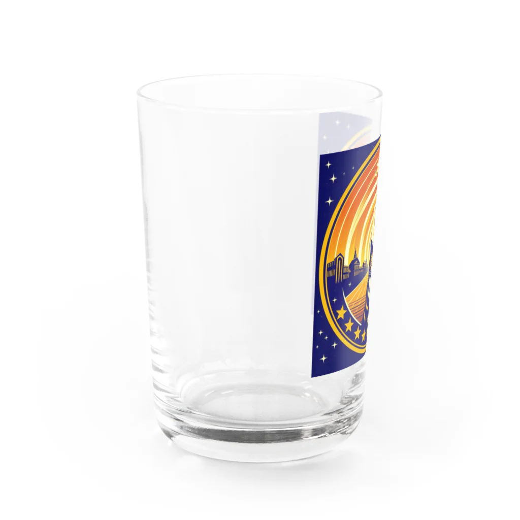 猫猫’ズのMeow University シリーズ【星】 Water Glass :left