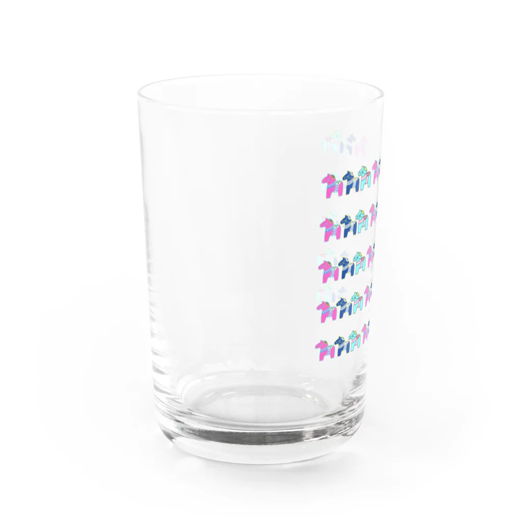 たま屋のダーナラホース Water Glass :left