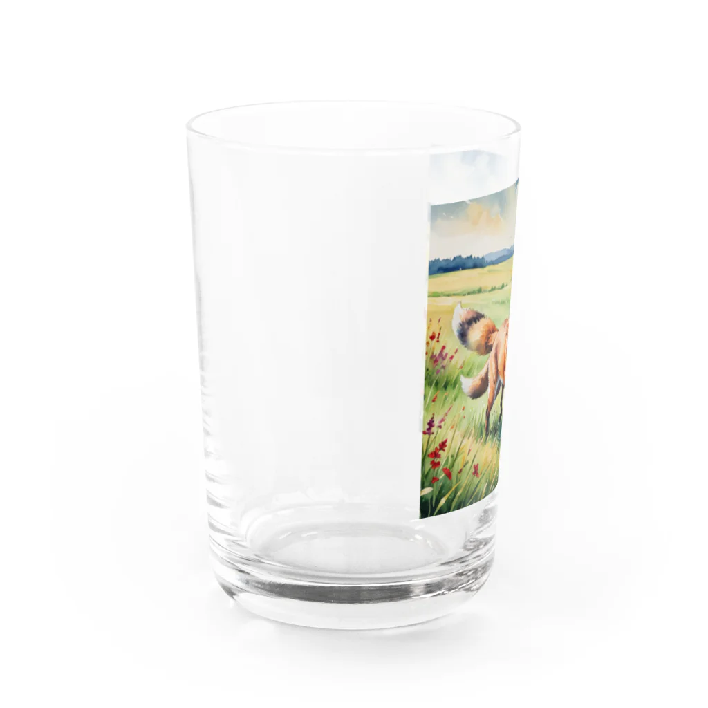 Rei_sellの駆けるキツネ Water Glass :left