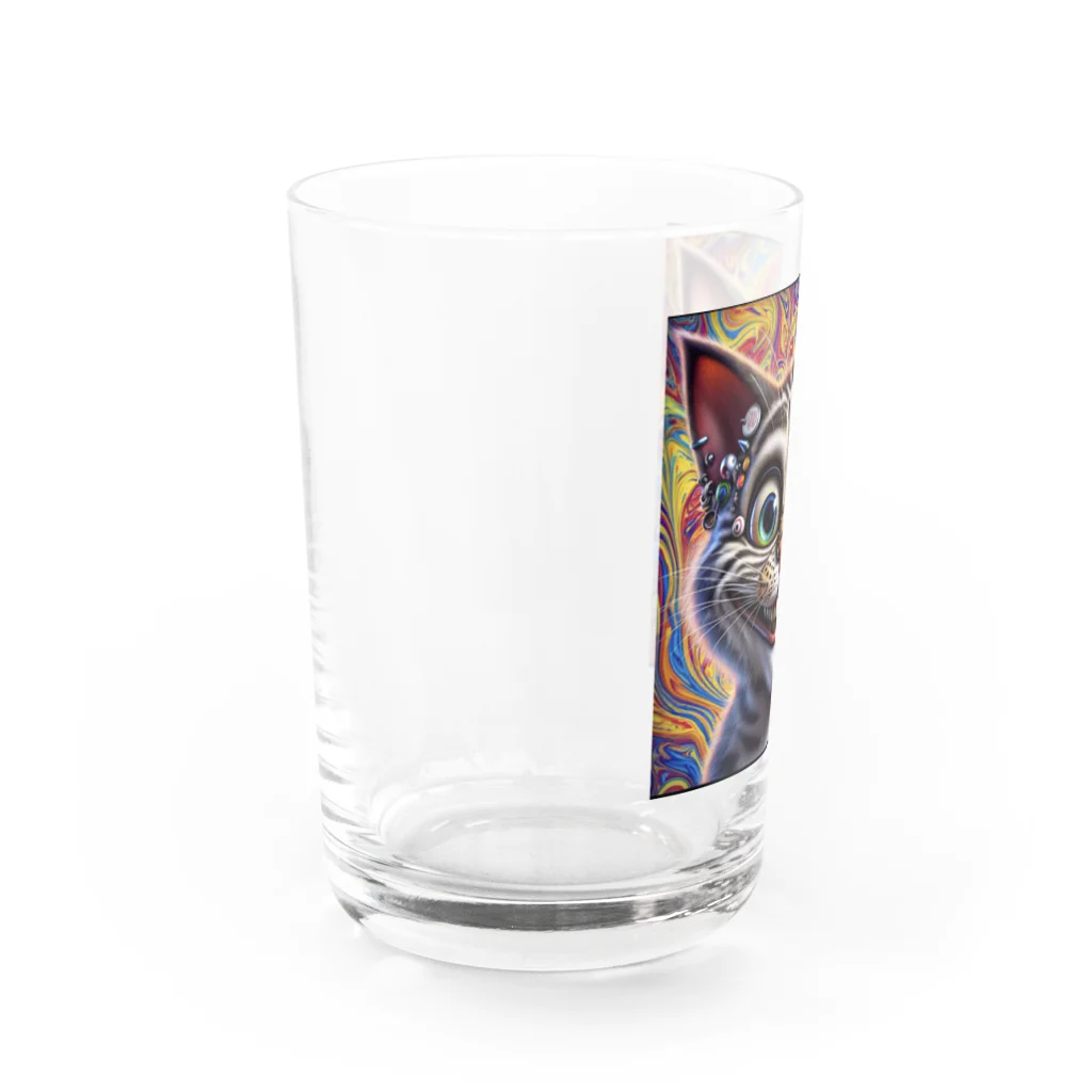 crazy_x_crazyのクレイジーキャット Water Glass :left