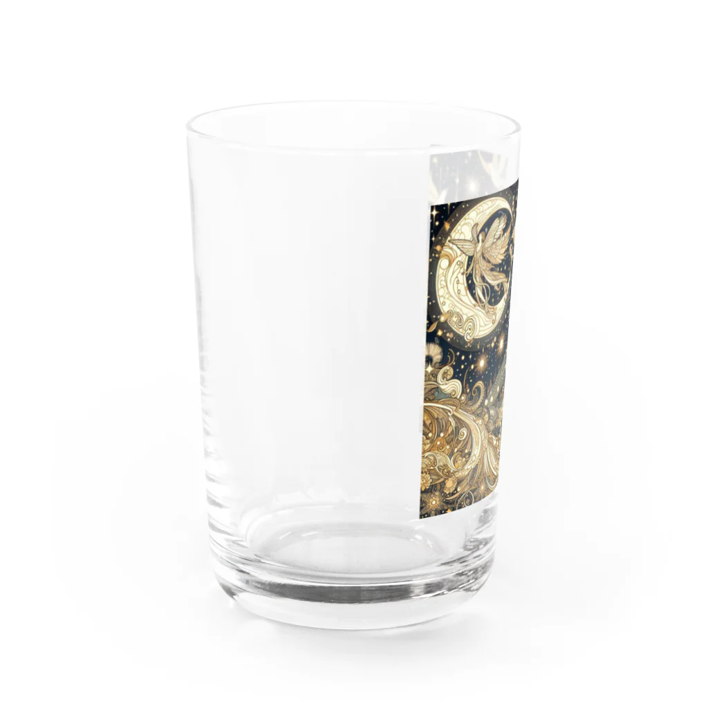 nico251の光り輝く金色の夜 Water Glass :left