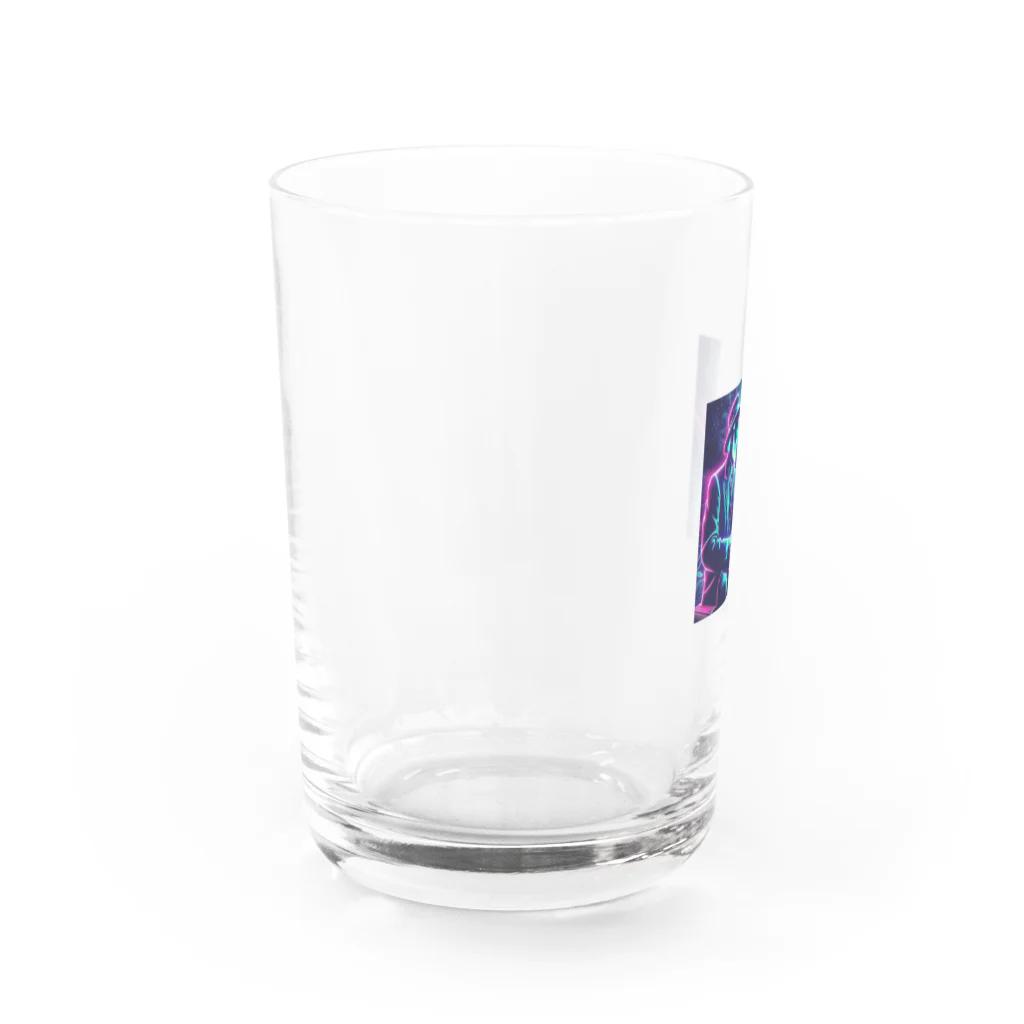 suzuri-comの池おじ Water Glass :left