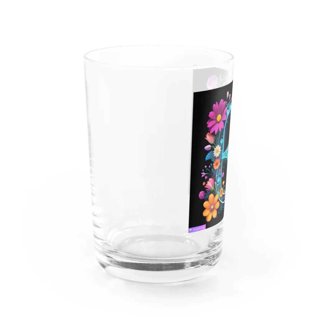 -sorairo-のイニシャル・B Water Glass :left