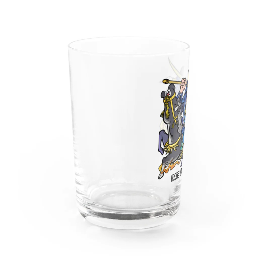 freehandの伊達　政宗 Water Glass :left