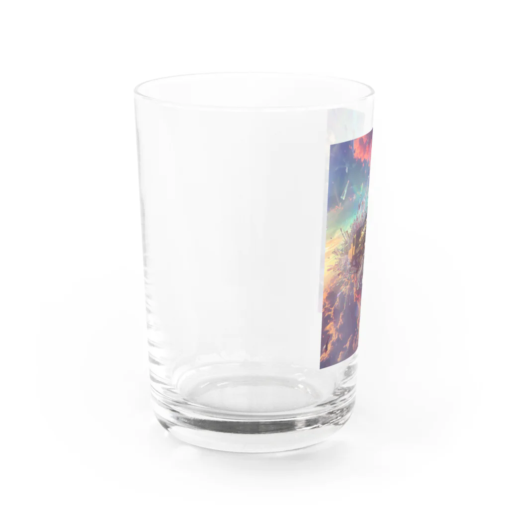 幻想ラボの「ガラスの次元を越える旅」 Water Glass :left