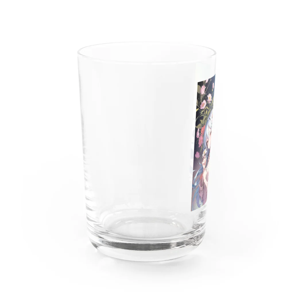 🐋うくはのお店の花と君7 Water Glass :left