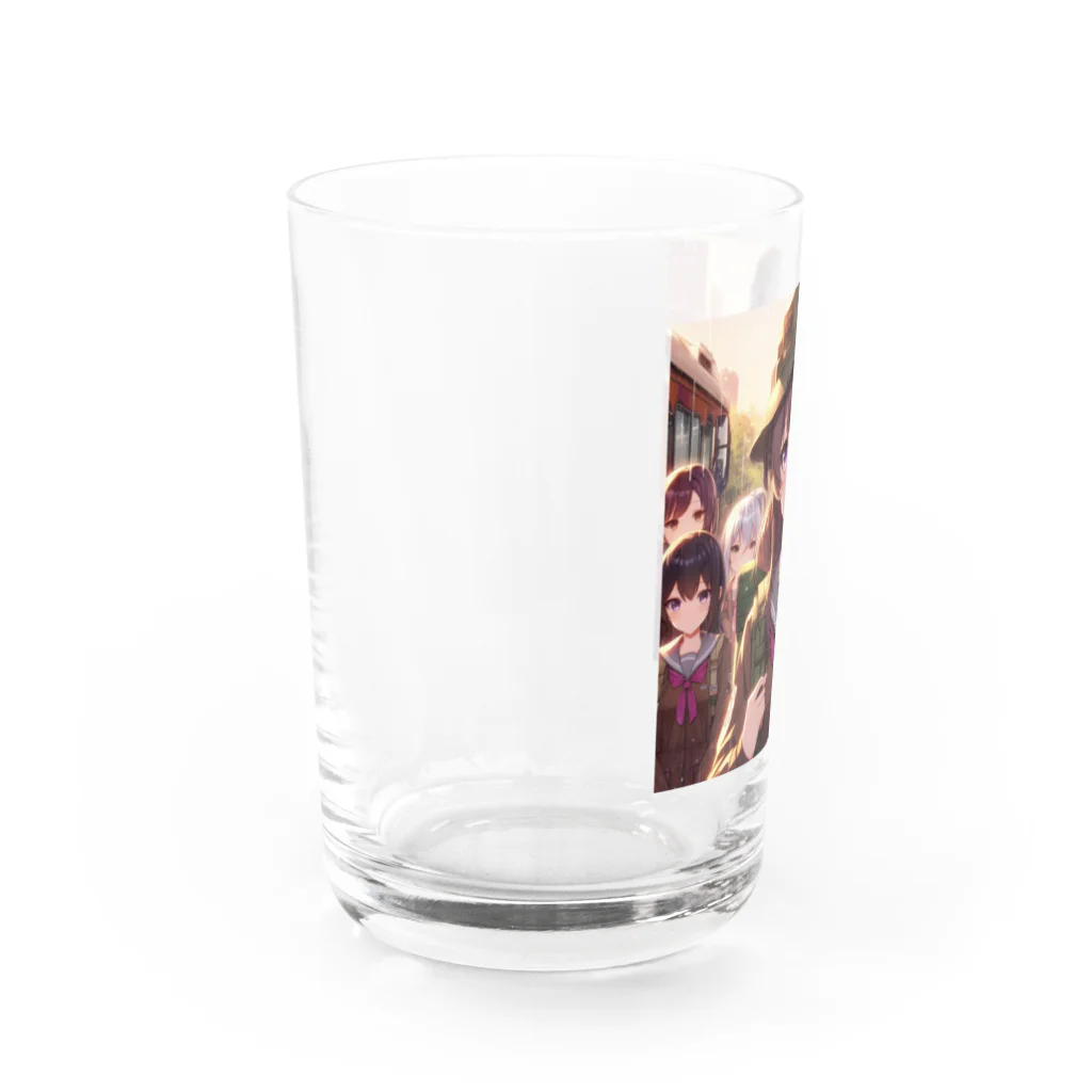 SWQAのソロキャンプjk Water Glass :left