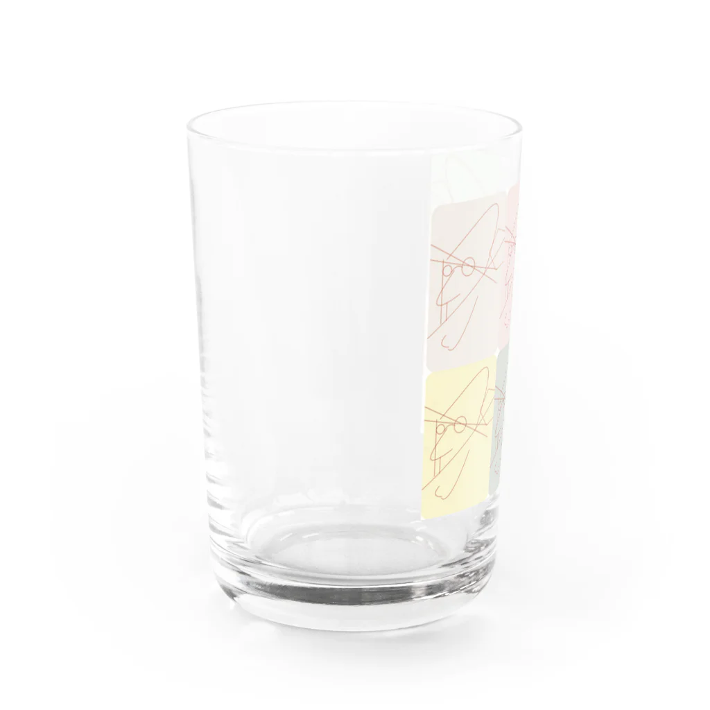 futagonoasobiのfutagonoasobi×avocado45 Water Glass :left