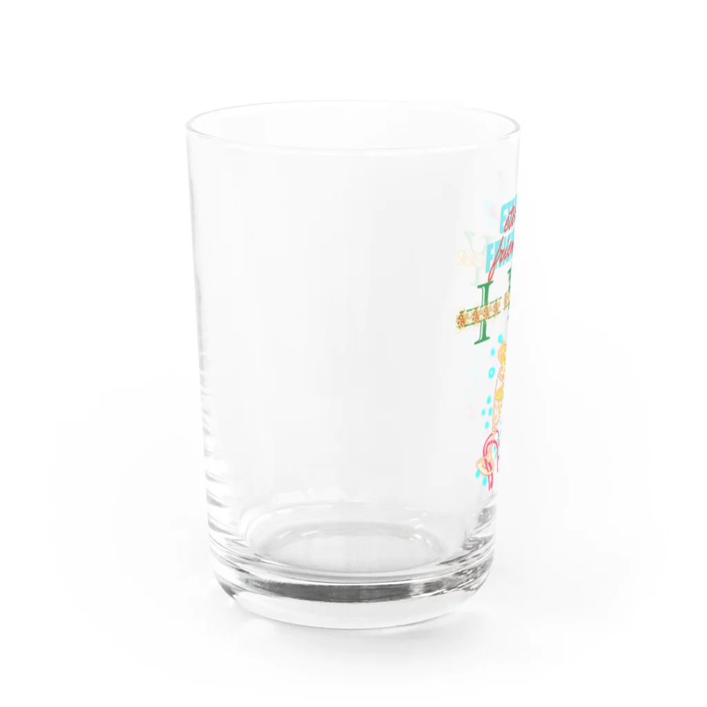 ivybloonの仲間と乾杯 Water Glass :left