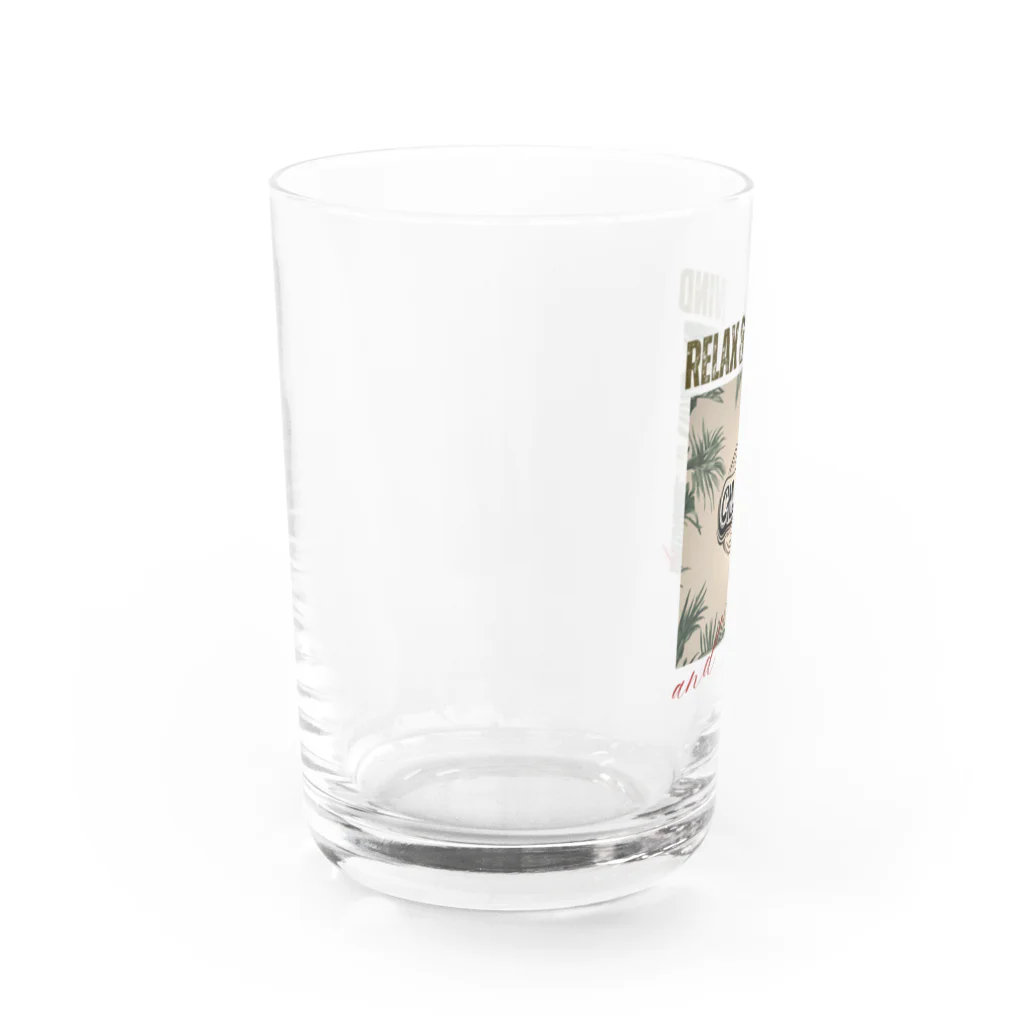 si-moのゆっくりまったりリラックス　Chillax!シリーズ Water Glass :left