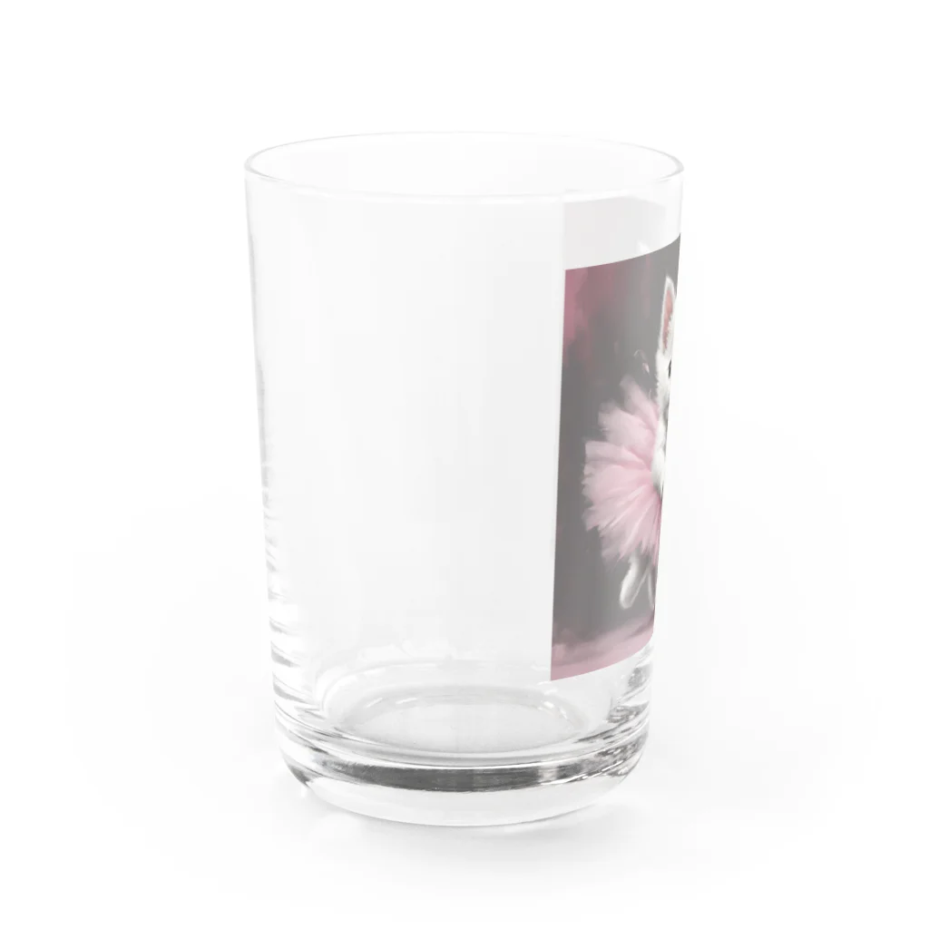 coco...のバレリーにゃ Water Glass :left