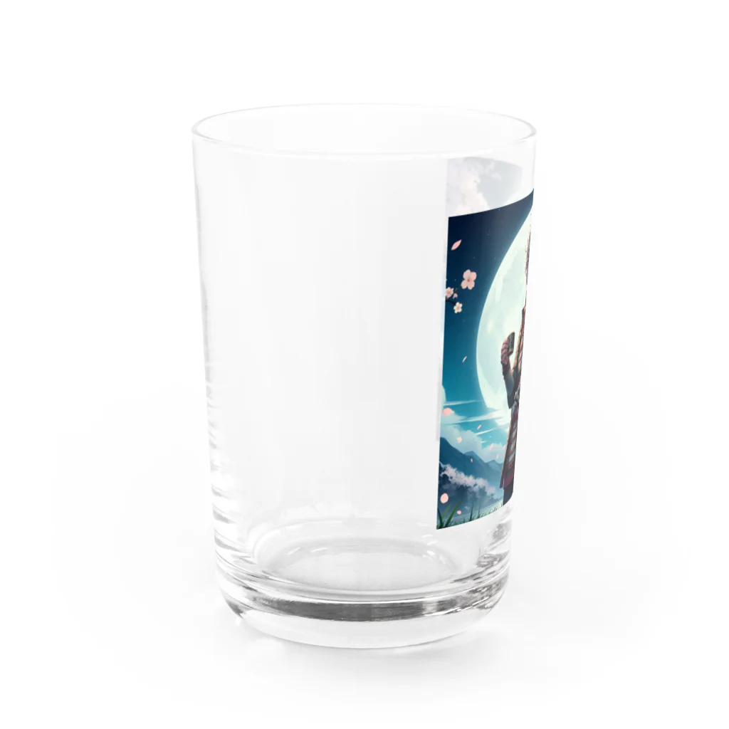 Mr_GeishaのYoung samurai Water Glass :left